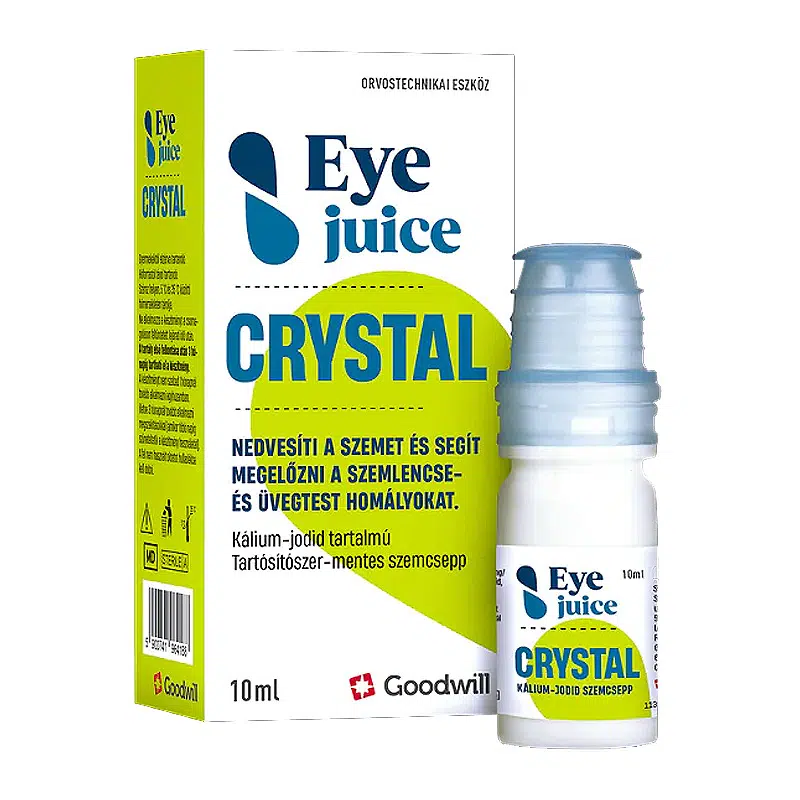 Goodwill Eyejuice Crystal szemcsepp -10ml Goodwill Eyejuice Crystal szemcsepp -10ml