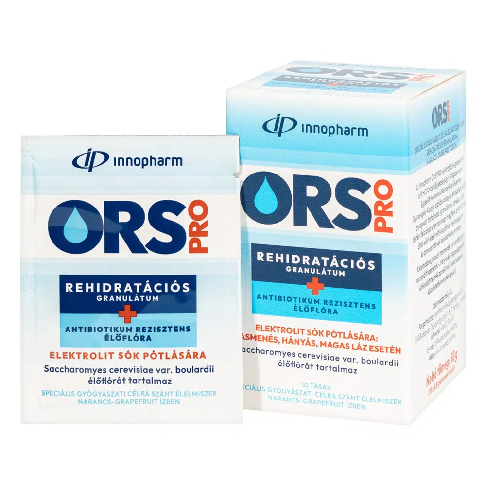 InnoPharm ORS Pro rehidratációs granulátum probiotikummal - 10db InnoPharm ORS Pro rehidratációs granulátum probiotikummal - 10db