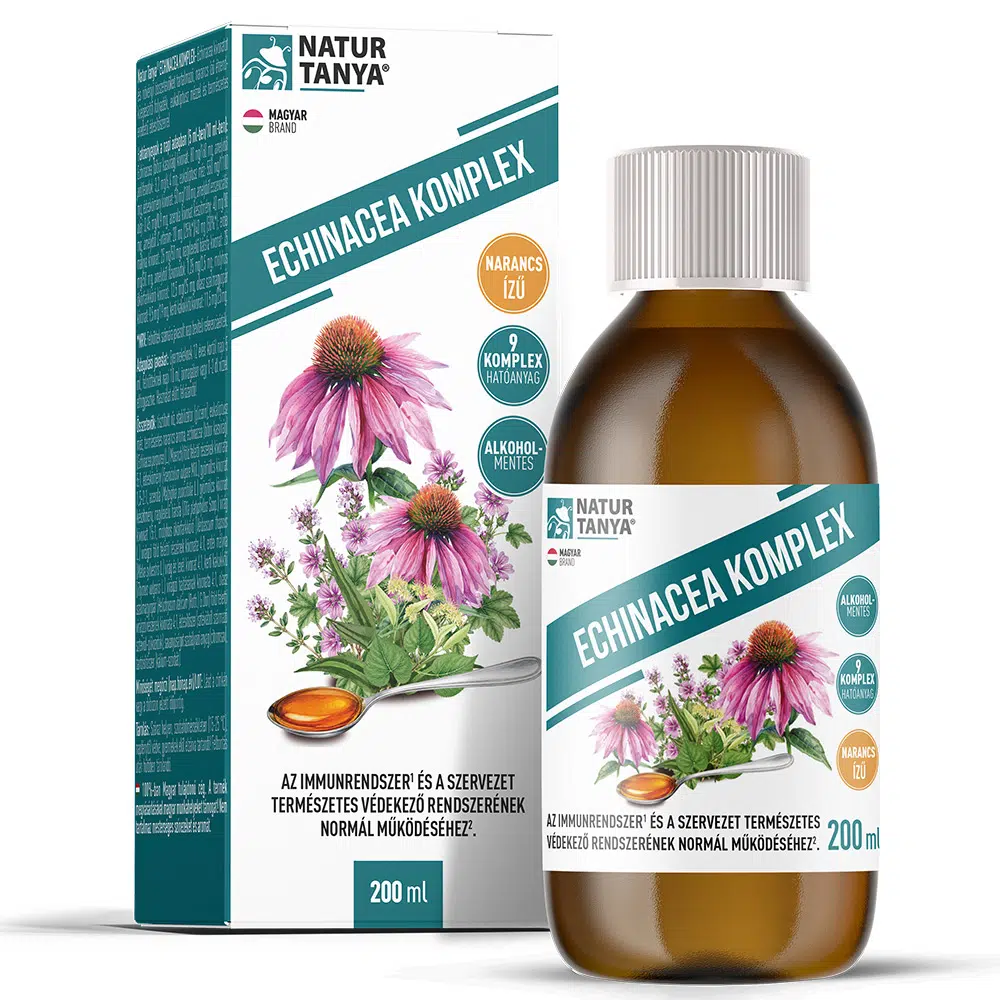 Natur Tanya Echinacea komplex szirup - 200ml Natur Tanya Echinacea komplex szirup - 200ml