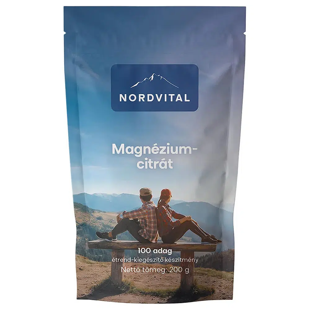 Nordvital Magnézium-citrát - 200g Nordvital Magnézium-citrát - 200g