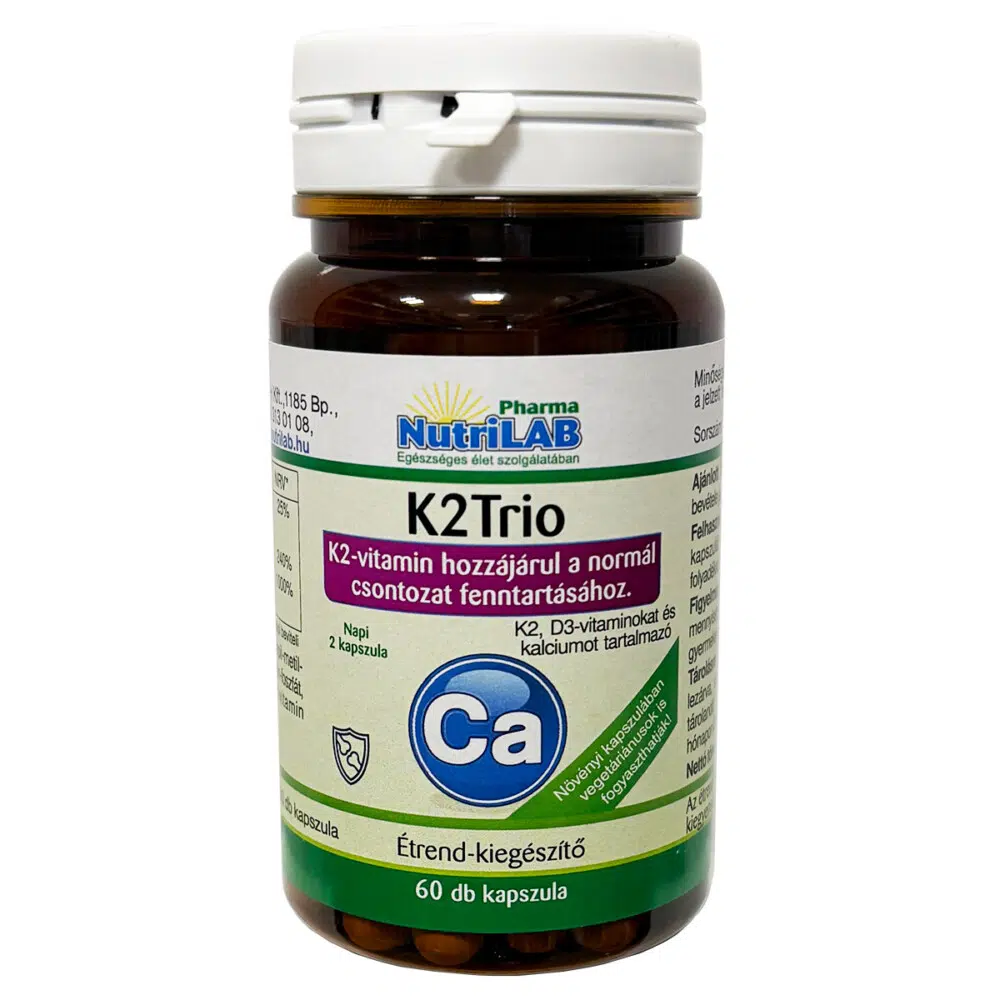 NutriLAB K2Trio kapszula- 60db NutriLAB K2Trio kapszula- 60db