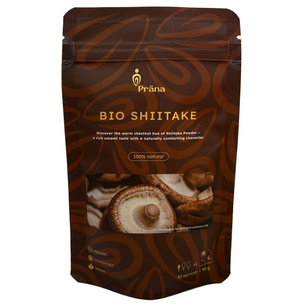 Prana Bio Shiitake por - 60g Prana Bio Shiitake por - 60g