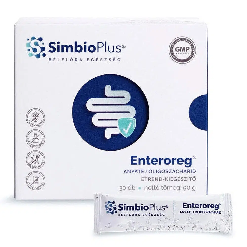 SimbioPlus Enteroreg – Anyatej Oligoszacharid - 30 tasak SimbioPlus Enteroreg – Anyatej Oligoszacharid - 30 tasak