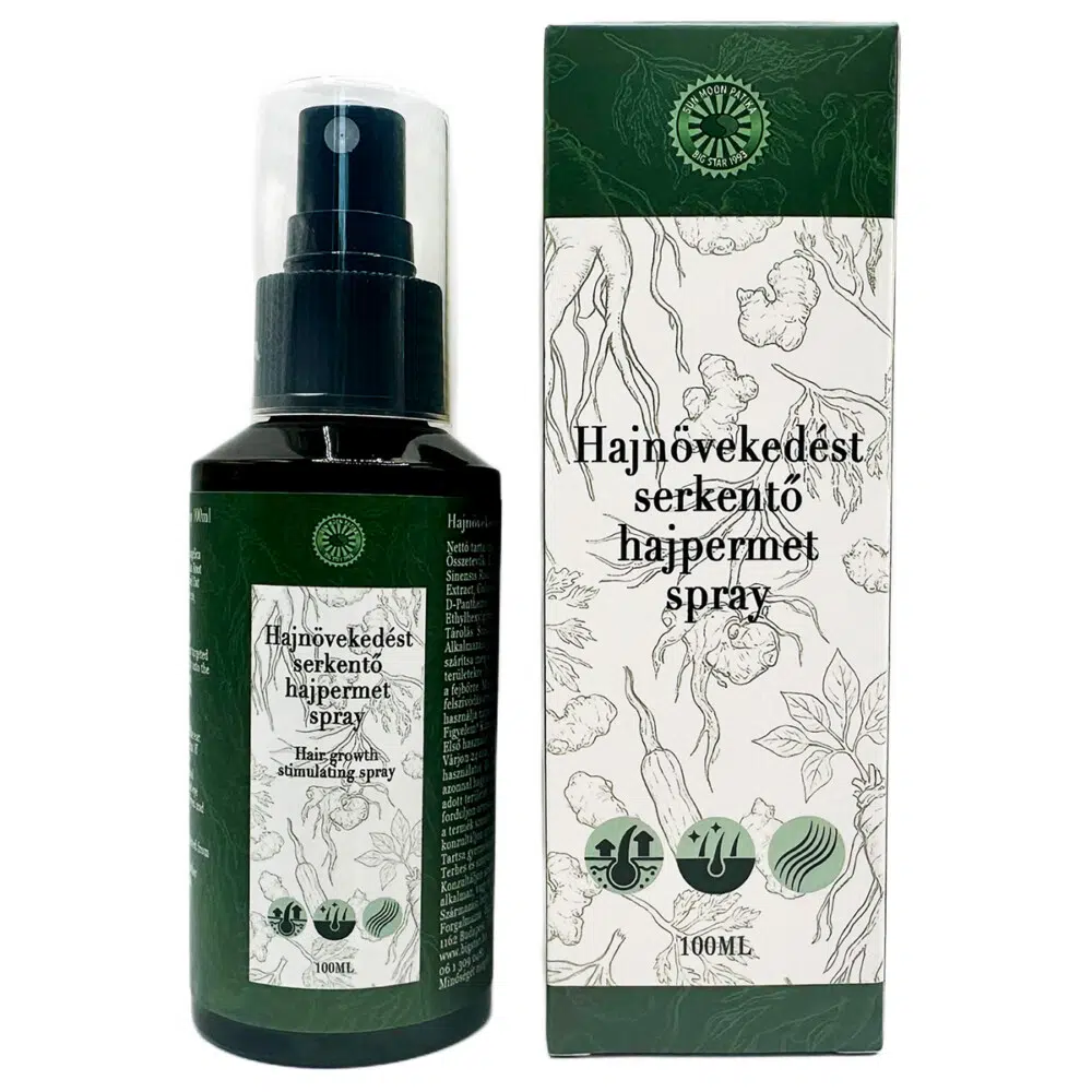 Sun Moon Hajnövekedést serkentő hajpermet spray 100 ml Sun Moon Hajnövekedést serkentő hajpermet spray 100 ml